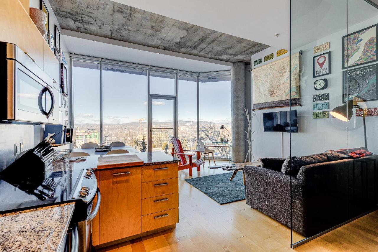 Apartamento Les Immeubles Charlevoix - Le 760-108 Ciudad de Quebec Exterior foto